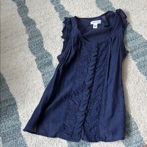 Calvin Klein Women's Navy Sleeveless Top S